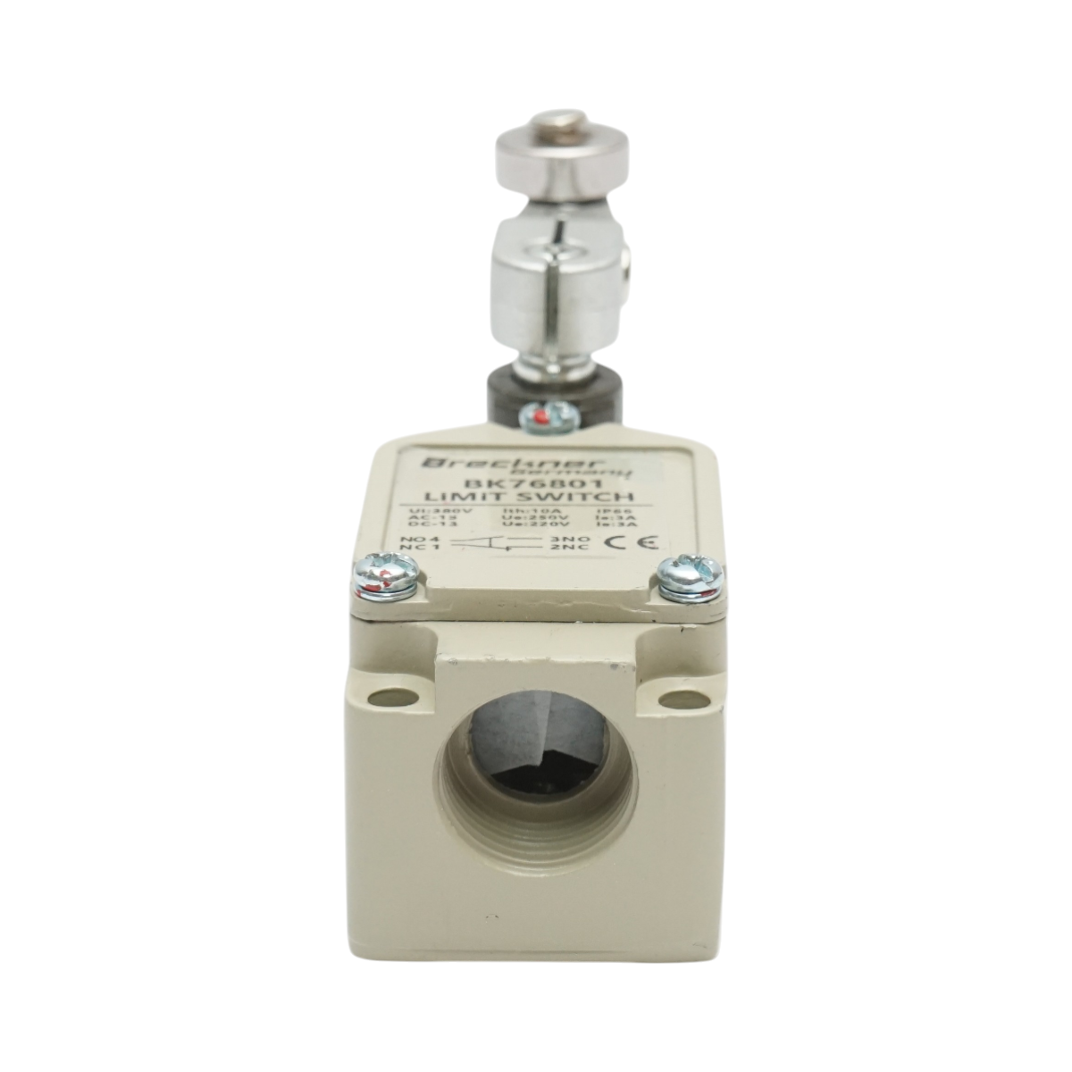 Interruttore di fine corsa con braccio regolabile e rullo – 380V / 1NO + 1NC / IP66 Breckner Germany - immagine 6