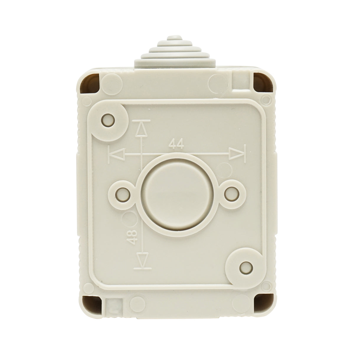 Interruttore doppio PT esterno IP55, 10AX, 250V - immagine 2