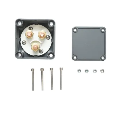 Interruttore generale batteria 12-50V, max 200A, 70x70x75mm - immagine 5