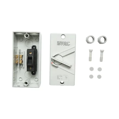 Interruttore sezionatore ON/OFF 1P, 440 V CA, 20 A con protezione IP66 - immagine 5