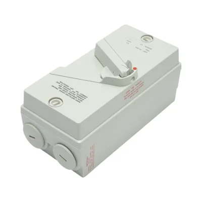 Interruttore sezionatore ON/OFF 1P, 440 V CA, 35 A con protezione IP66 - immagine 2
