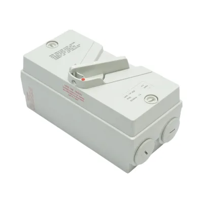 Interruttore sezionatore ON/OFF 1P, 440 V CA, 35 A con protezione IP66 - immagine 4