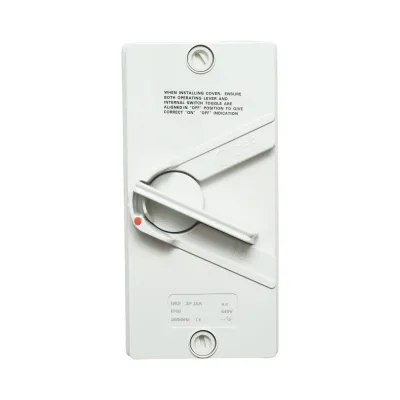 Interruttore sezionatore ON/OFF 3P, 440 V CA, 35 A con protezione IP66