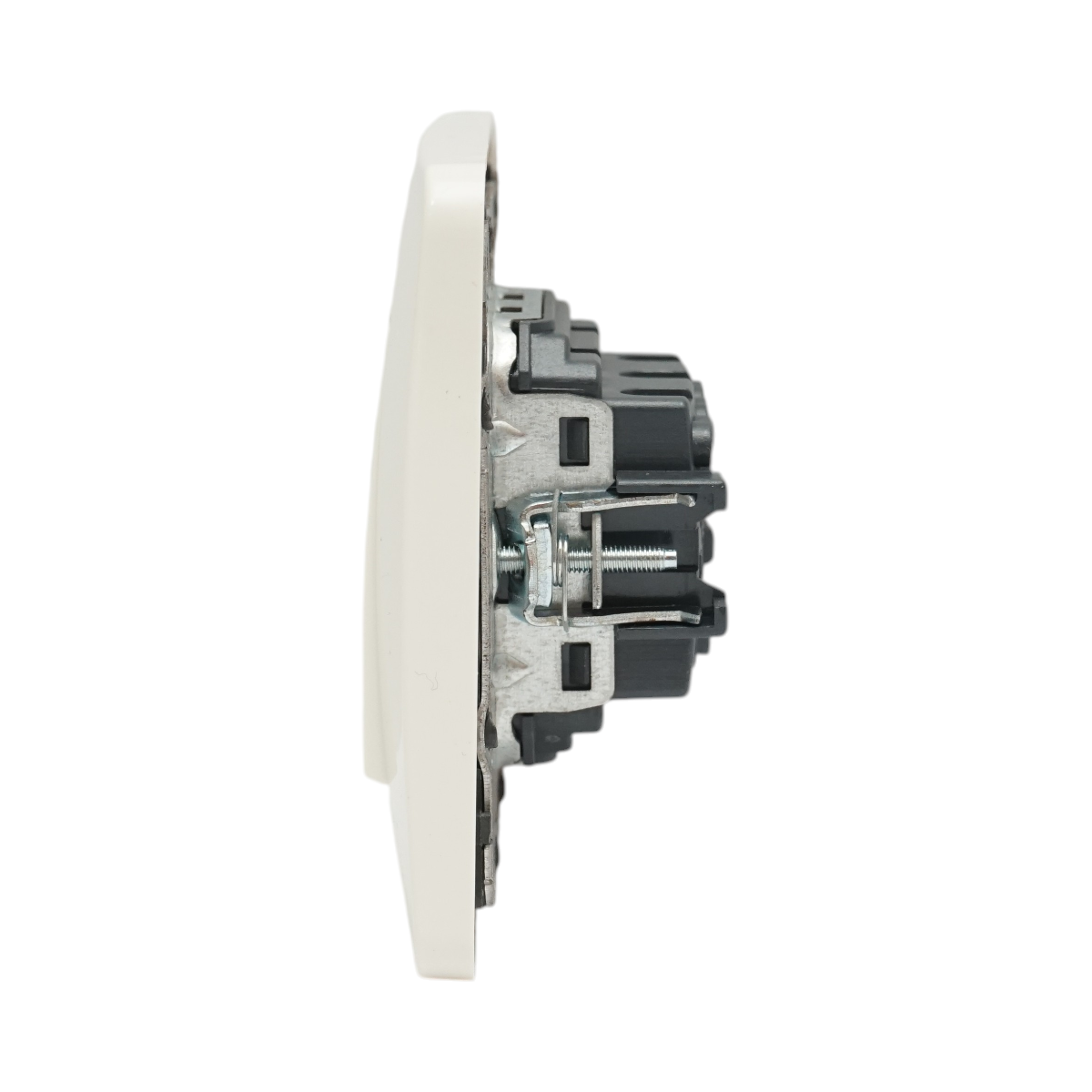 Interruttore triplo da incasso bianco 220V, 10AX, PC 80x80mm - immagine 5