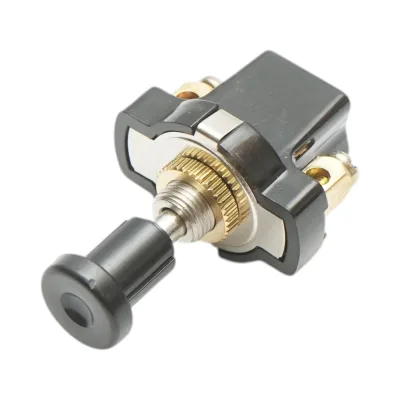 Interruttore universale cortocircuito 12V/5A interruttore a strappo ON/OFF con dado di serraggio in metallo - immagine 3