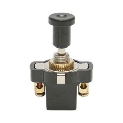 Interruttore universale cortocircuito 12V/5A interruttore a strappo ON/OFF con dado di serraggio in metallo