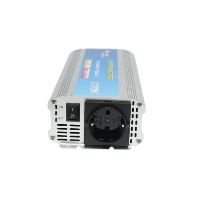 Inverter 1000W. 12V/24V - 220V onda sinusoidale modificata 241x95x55mm.