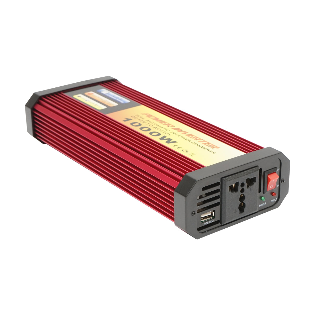 Inverter 12V-220V 1000W con USB - immagine 2