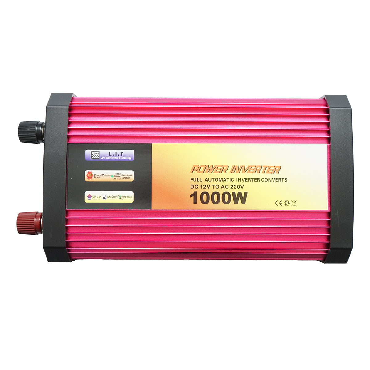 Inverter 12V-220V 1000W con USB 5V 1A - immagine 2