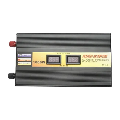 Inverter 12V-220V 1000W LCD con USB - immagine 2