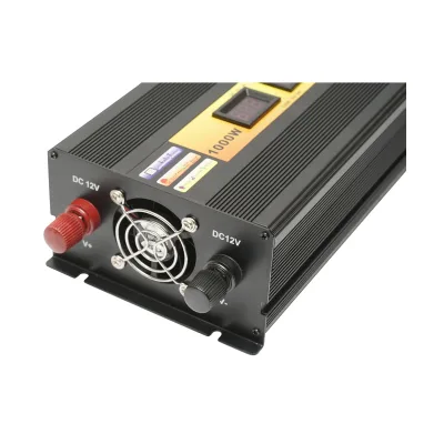 Inverter 12V-220V 1000W LCD con USB - immagine 5