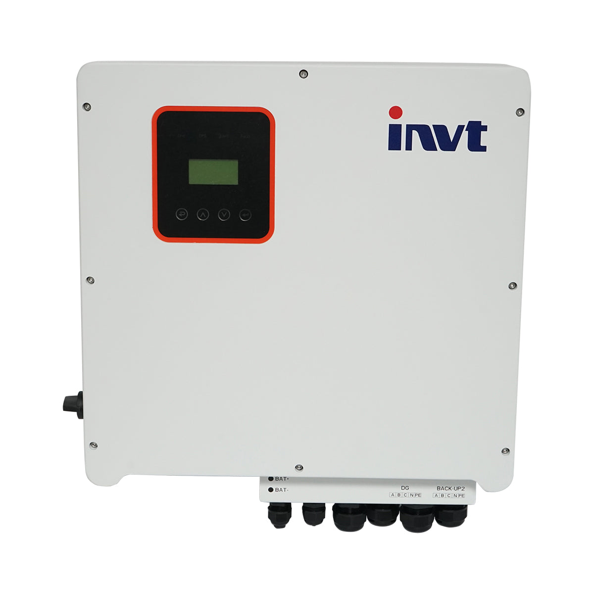 Inverter ibrido 10KW INVT BD10KTR-RH3 trifase per impianto fotovoltaico 400V 2xMPPT, ON/OFF-GRID prosumer