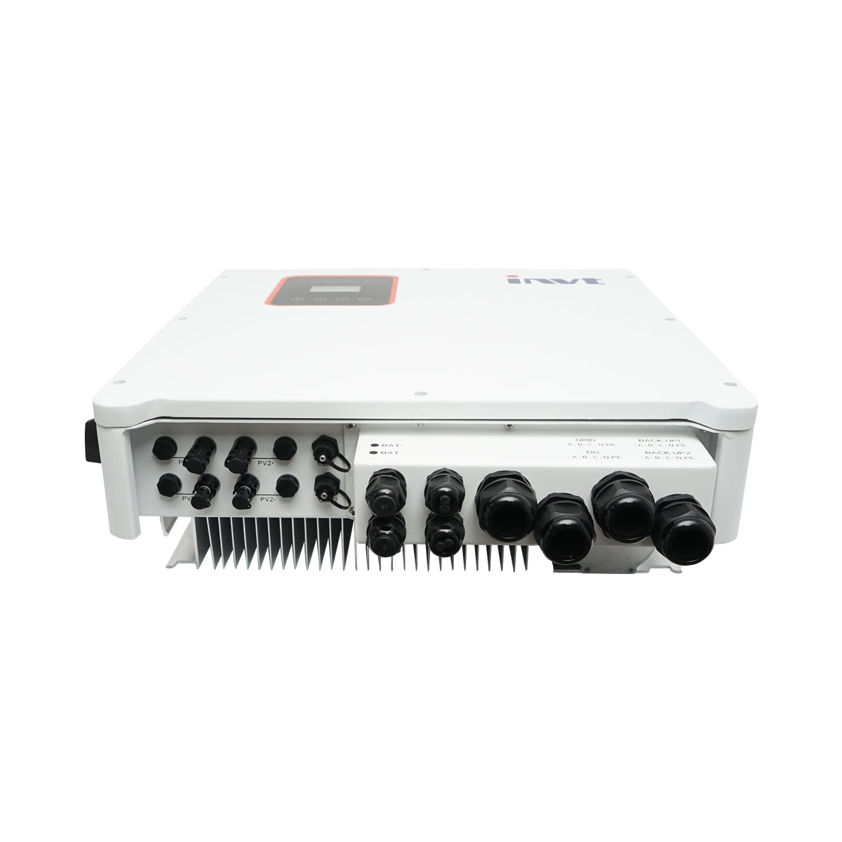 Inverter ibrido 10KW INVT BD10KTR-RH3 trifase per impianto fotovoltaico 400V 2xMPPT, ON/OFF-GRID prosumer - immagine 3