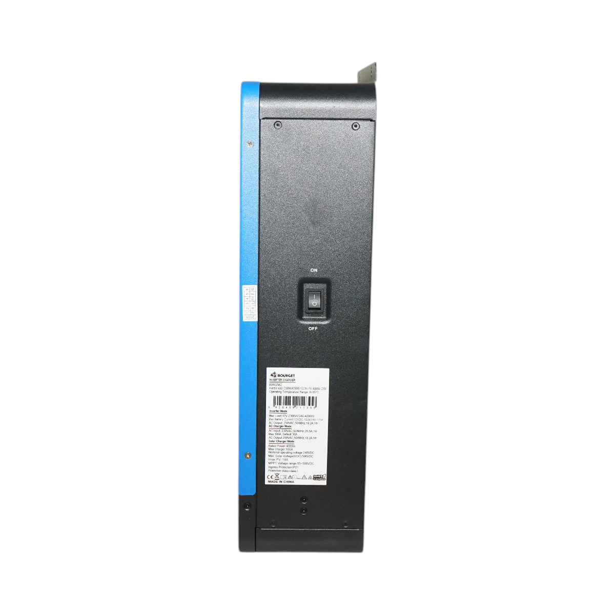 Inverter solare ibrido 12V/2,3kW-24V/4,2kW, 100A MPPT, monofase, OFF-GRID IP21 Bourget - immagine 5