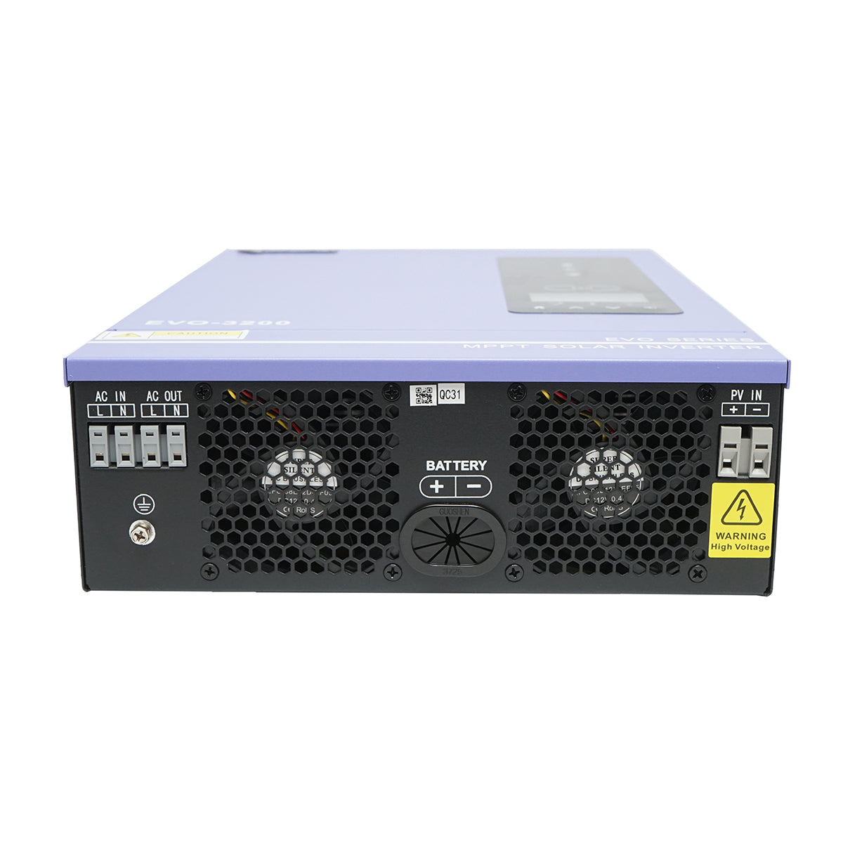 Inverter solare ibrido 3,0 KW, 24 V, 80 A MPPT, monofase, OFF-GRID, EVO-3200 Bourget - immagine 2