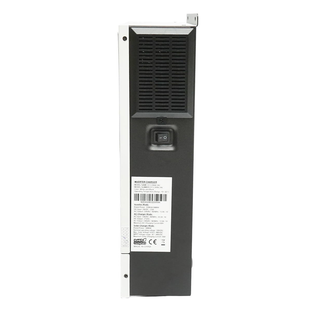 Inverter solare ibrido 3,0KW Breckner Germany 24V, 80A, MPPT, monofase, OFF-GRID, SY-3,2KW-24V - immagine 2