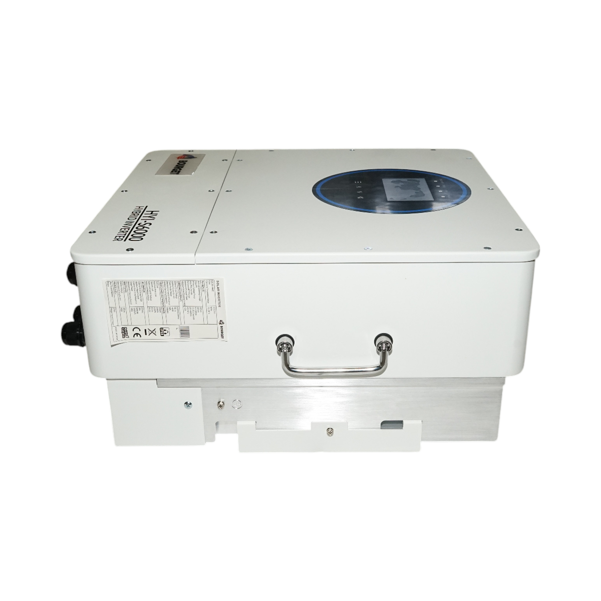 Inverter solare ibrido 6kW, 48V, 135A MPPT, monofase, ON/OFF-GRID, collegamento in parallelo, sistema trifase opzionale IP65 Bourget - immagine 3