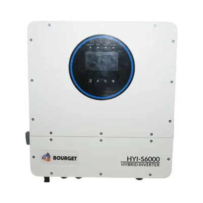 Inverter solare ibrido 6kW, 48V, 135A MPPT, monofase, ON/OFF-GRID, collegamento in parallelo, sistema trifase opzionale IP65 Bourget
