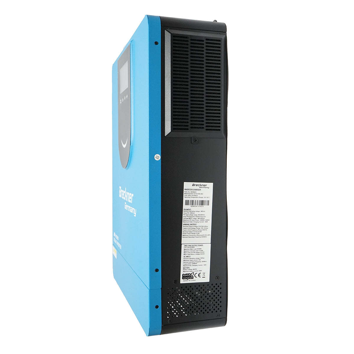 Inverter solare ibrido 8,2KW Breckner Germany 48V monofase, OFF-GRID, SY-8,2KW-48W - immagine 4