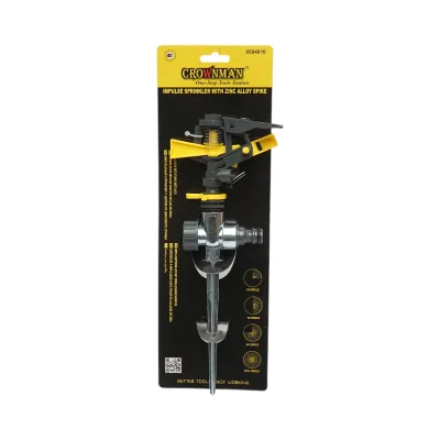 Irrigatore a impulsi rotativo Crownman a 360 gradi - immagine 2