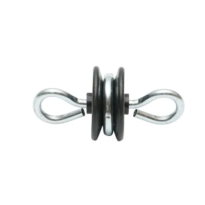 Isolatore con ancoraggio doppio, diametro 5.8 mm, dimensioni 93x84 mm, per recinzione elettrica, Mezofarm. - immagine 3
