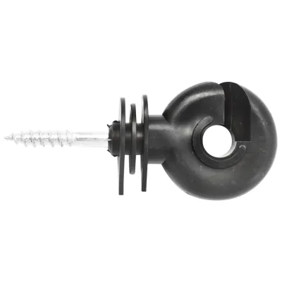 Isolatore premium ad anello compatto, diametro 5.2 mm, dimensioni 80x36 mm, per recinzione elettrica, Mezofarm - immagine 2