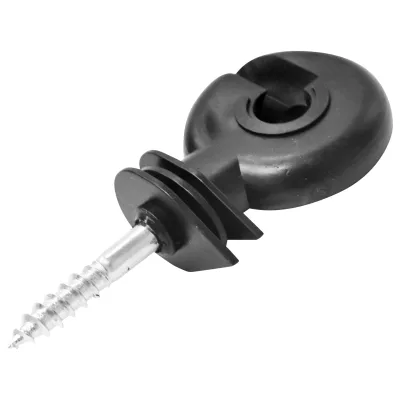 Isolatore premium ad anello compatto, diametro 5.2 mm, dimensioni 80x36 mm, per recinzione elettrica, Mezofarm - immagine 3