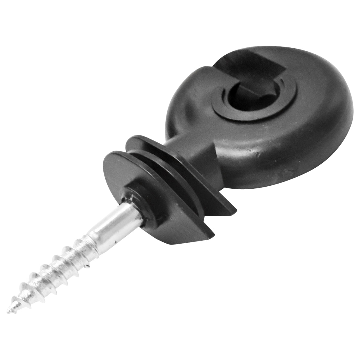 Isolatore premium ad anello compatto, diametro 5.2 mm, dimensioni 80x36 mm, per recinzione elettrica, Mezofarm - immagine 3
