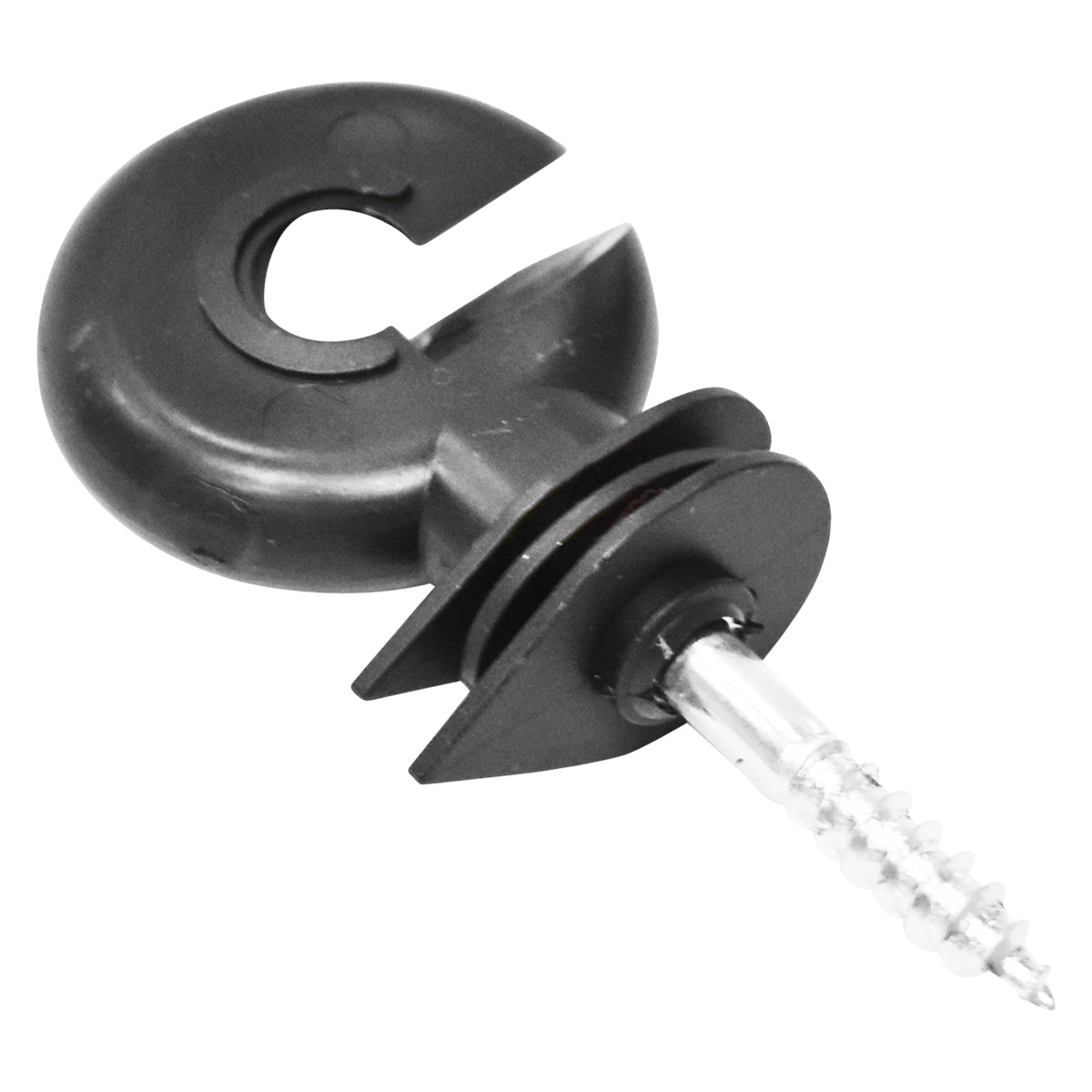 Isolatore premium ad anello compatto, diametro 5.2 mm, dimensioni 80x36 mm, per recinzione elettrica, Mezofarm - immagine 4