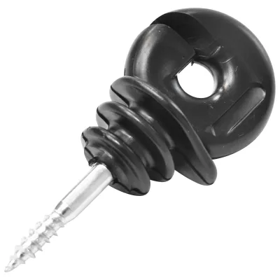 ISOLATORI PER RECINTO ELETTRICO per Pali in Legno recinzioni elettriche Ø5.9mm 89x40mm THOR - immagine 2