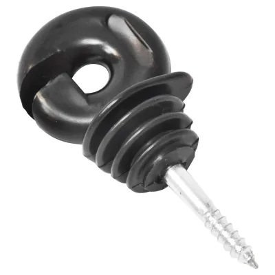 ISOLATORI PER RECINTO ELETTRICO per Pali in Legno recinzioni elettriche Ø6mm 90x40mm THOR - immagine 2