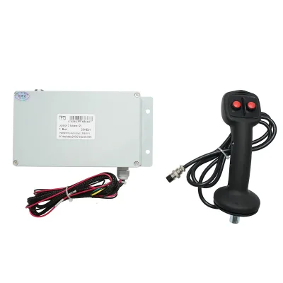 Joystick elettrico a 2 pulsanti con modulo di controllo 12V - immagine 2