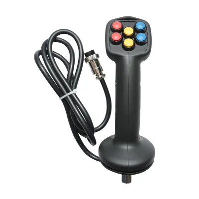 Joystick elettrico a 6 pulsanti con modulo di controllo da 24 V - immagine 4