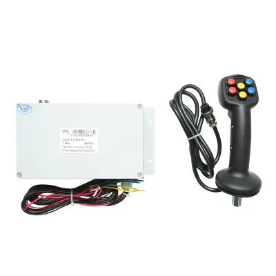 Joystick elettrico a 6 pulsanti con modulo di controllo da 24 V - immagine 2