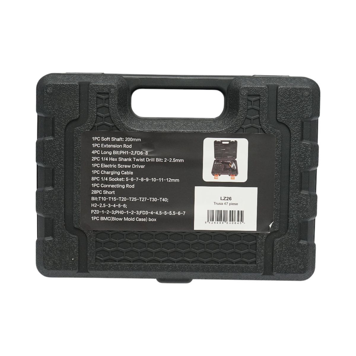 Kit cacciavite a batteria da 3,6 V, 48 pezzi - immagine 4