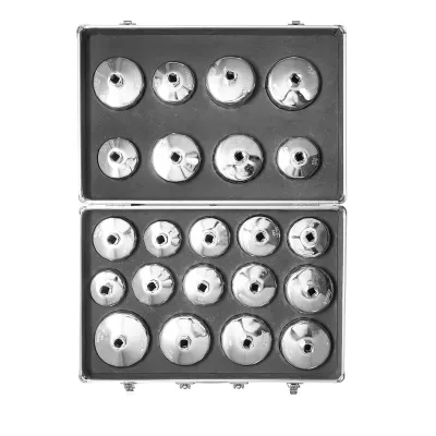 Kit chiavi per filtro olio smontato - 22 pezzi - immagine 3