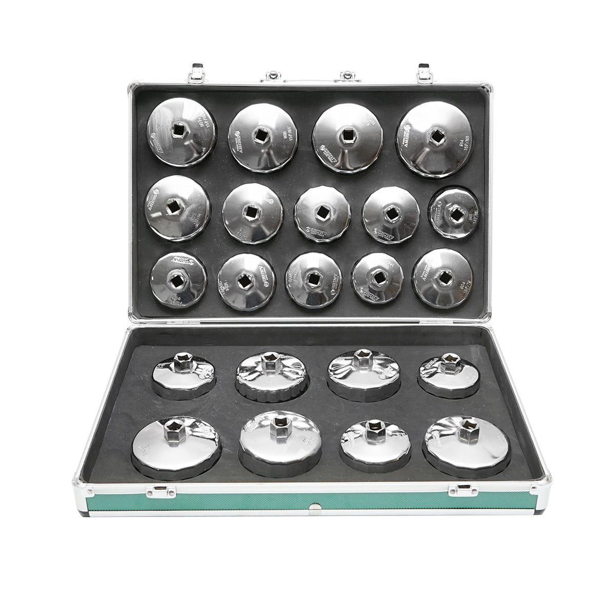 Kit chiavi per filtro olio smontato - 22 pezzi - immagine 2