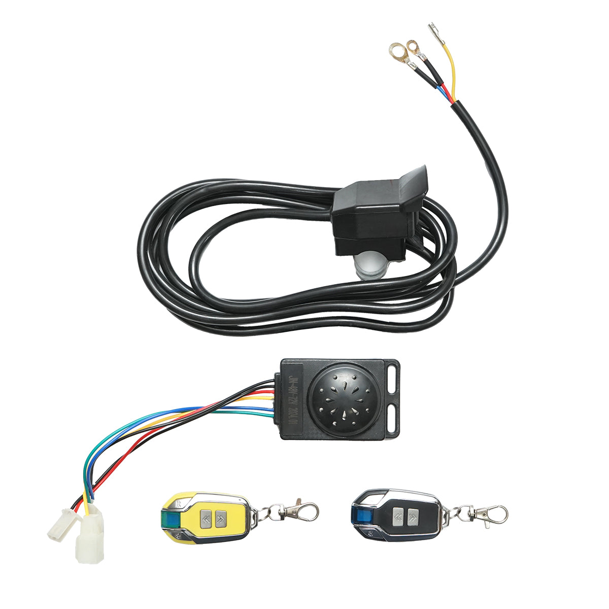Kit Cilindro idraulico per ribaltabile da 2 tonnellate con telecomando wireless 24V 1,2Kw - immagine 2