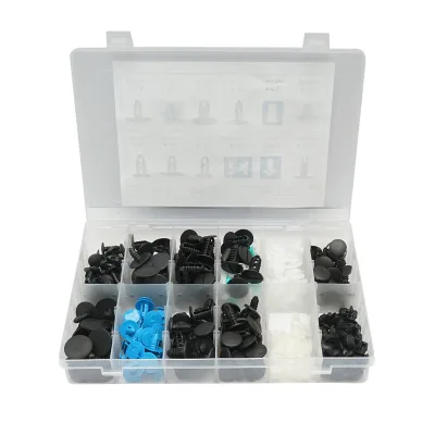 Kit clip in plastica per ricambi Fiat 308