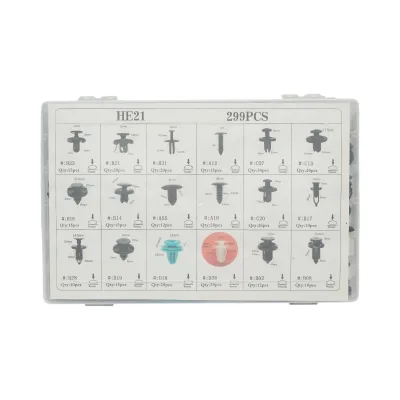 Kit clip in plastica universale per auto 299 pezzi - immagine 3