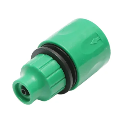 Kit completo per irrigazione a goccia con tubo da 15,5 m, ugelli, connettori e aste di fissaggio (64 pezzi) - immagine 6