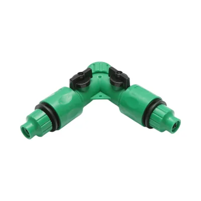 Kit completo per irrigazione a goccia con tubo da 25 m, timer, ugelli, connettori e aste di fissaggio (100 pezzi) - immagine 6