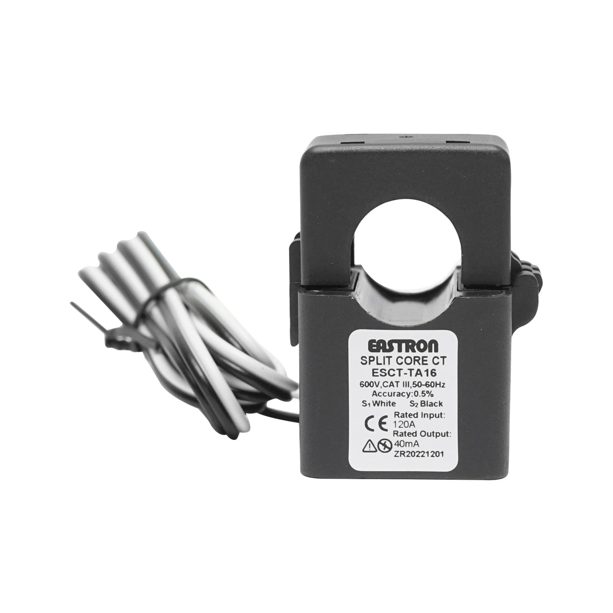 Kit contatore intelligente Deye 220 V, 40 A, monofase con fusibile digitale a nucleo diviso SDM120CT - immagine 5