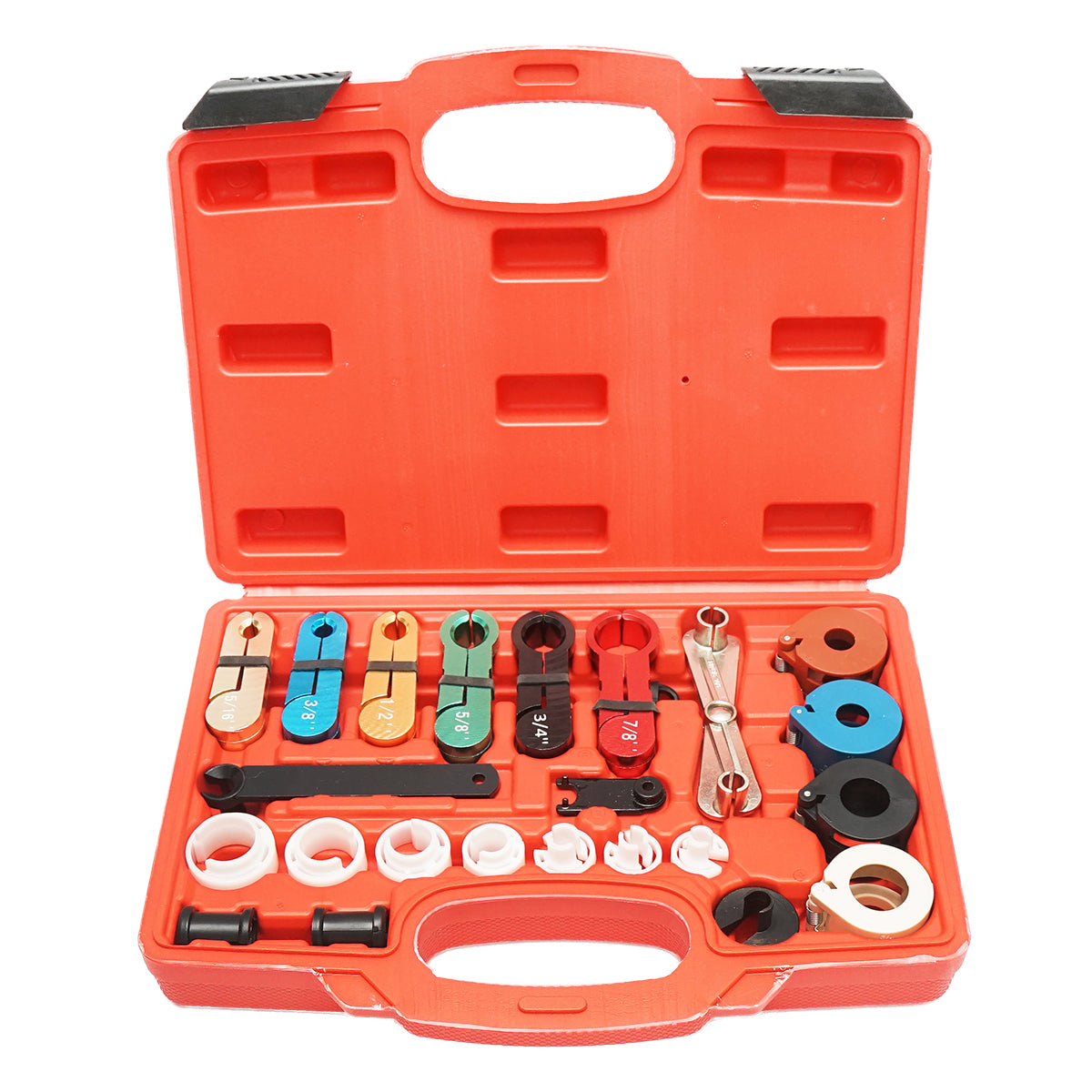 Kit di attrezzi per l'installazione e la rimozione dei condotti dell'aria condizionata e del carburante, 23 pezzi