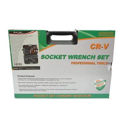 Kit di chiavi a bussola lunghe fisse, inserti, brugole, cacciaviti e utensili 142 pezzi Breckner Germany - immagine 2