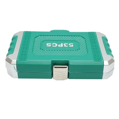 Kit di chiavi a bussola lunghe, punte esagonali, torx con cricchetto 53 pezzi Breckner Germany - immagine 4