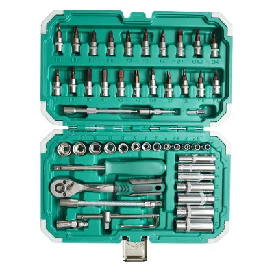 Kit di chiavi a bussola lunghe, punte esagonali, torx con cricchetto 53 pezzi Breckner Germany - immagine 3