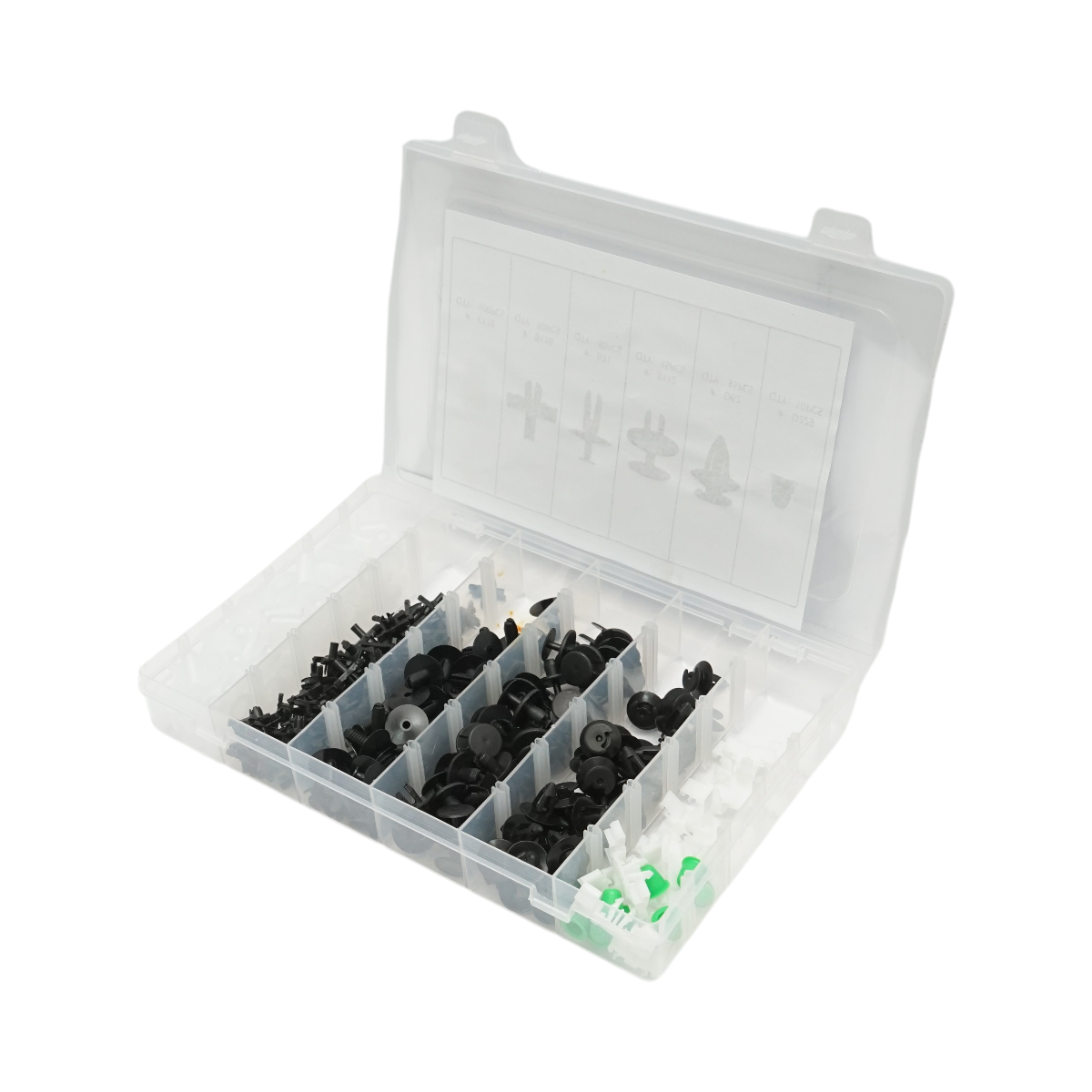 Kit di clip in plastica per auto BMW da 290 pezzi - immagine 4