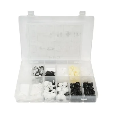 Kit di clip in plastica per auto Peugeot 345 pezzi