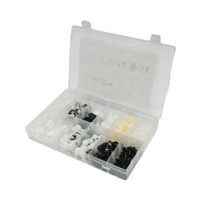 Kit di clip in plastica per auto Peugeot 345 pezzi - immagine 4